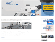 Tablet Screenshot of labopac.com.br